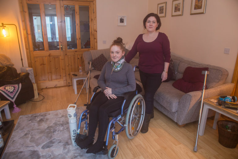 Ciara lives in constant fear of decapitation