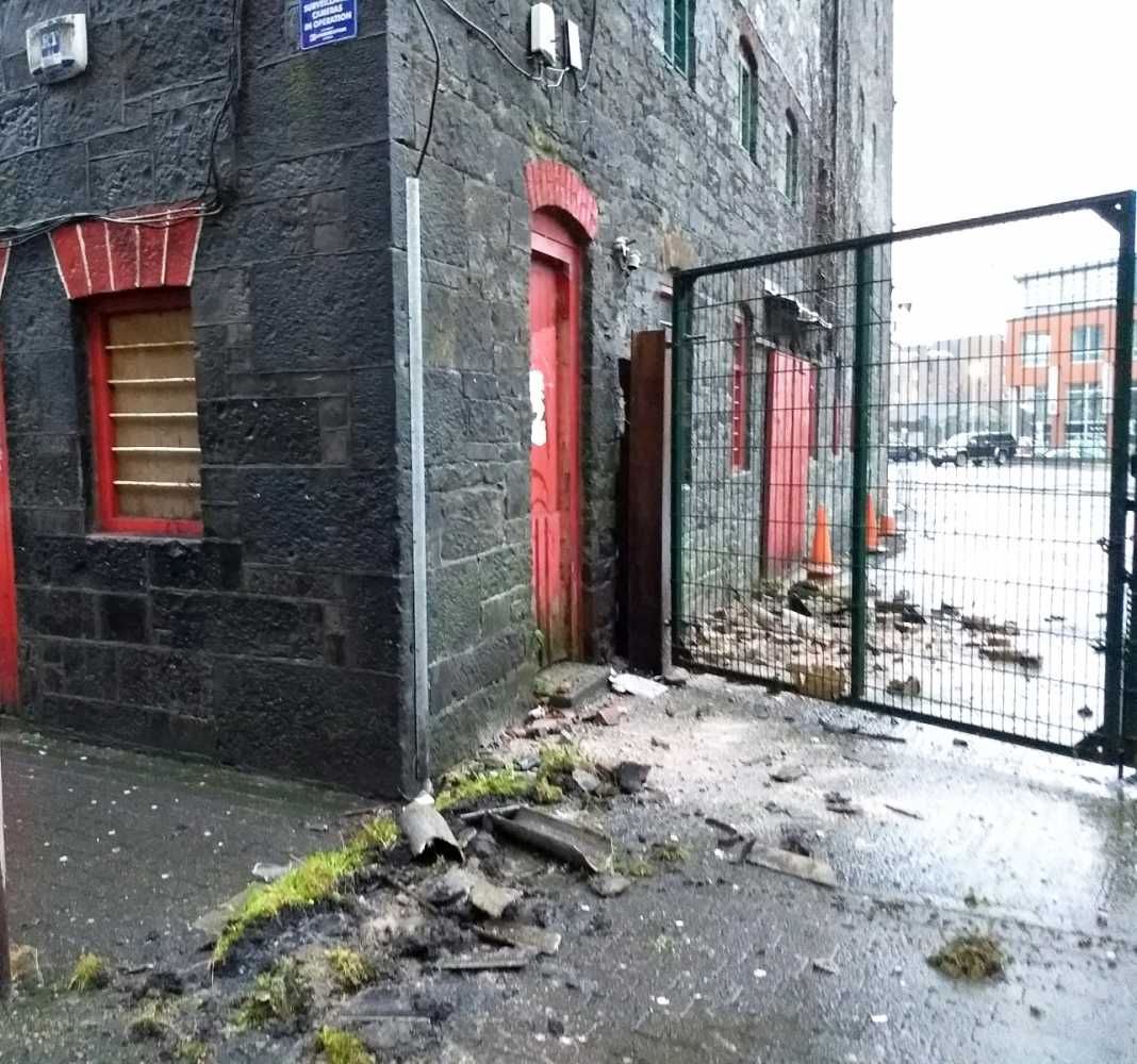 Limerick city building is placed on dangerous structures list