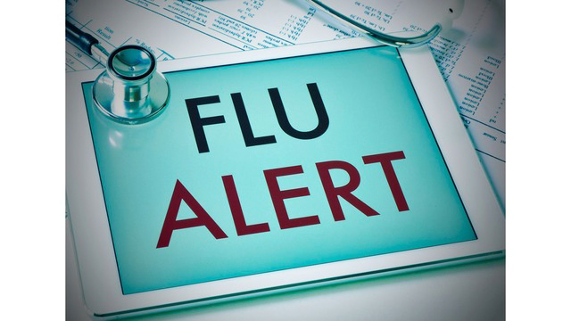 Flu alert warning flu warning