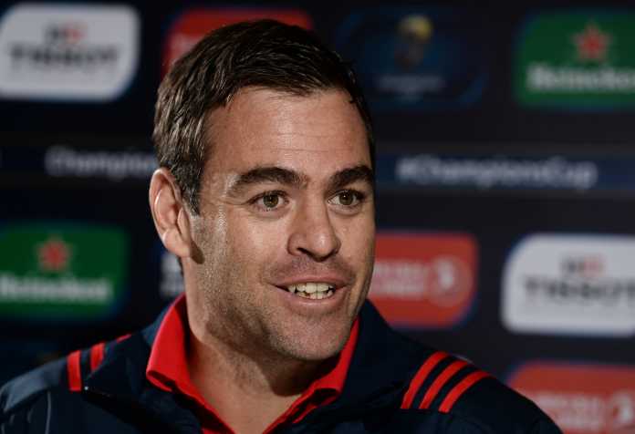 Munster Rugby Squad Training and Press Conference