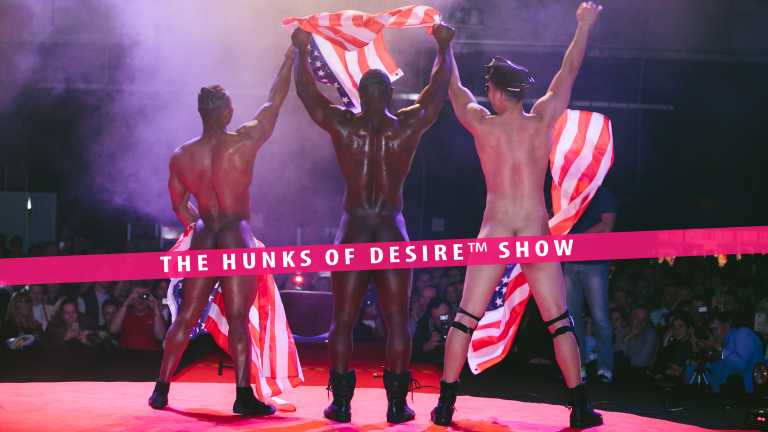 It’s cold outside but The Hunks of Desire will raise the temperatures