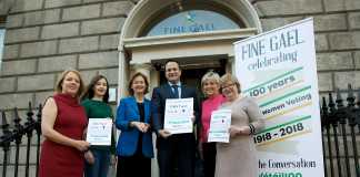 Fine Gael suffrage centenary