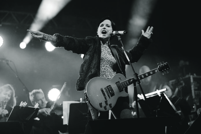 Dolores O'Riordan. Pic: Ken Coleman