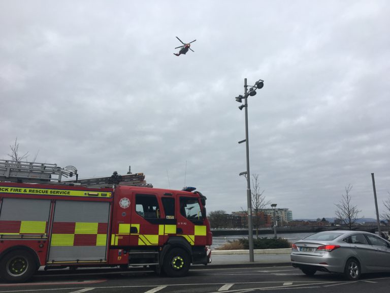 #BREAKING Search and Rescue operation underway in Limerick