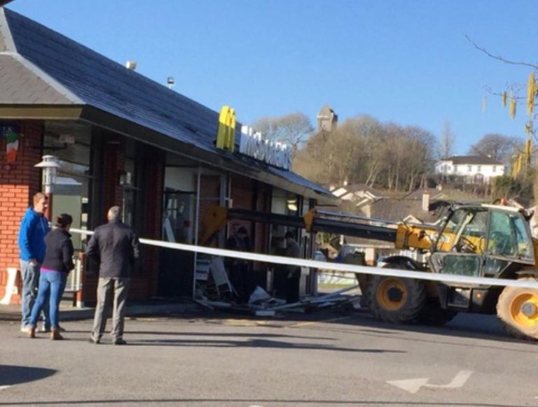 #BREAKING Thieves use teleporter in Limerick raid on McDonalds