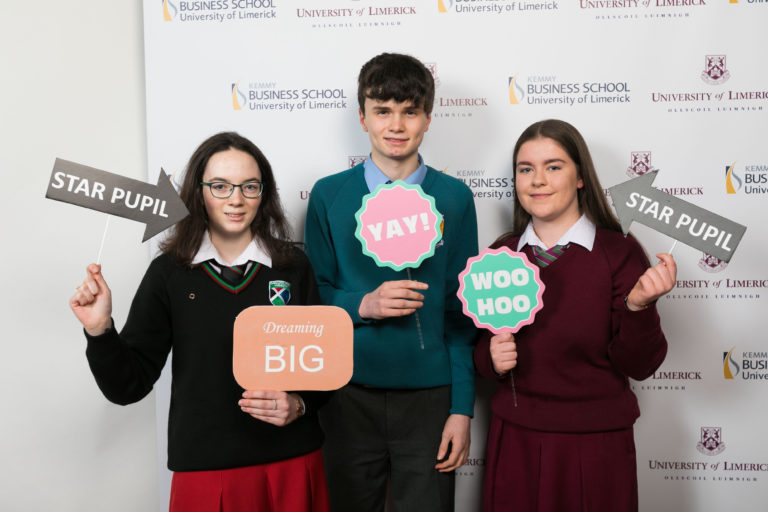 Kemmy Business School awards high achieving Junior Certificate business students