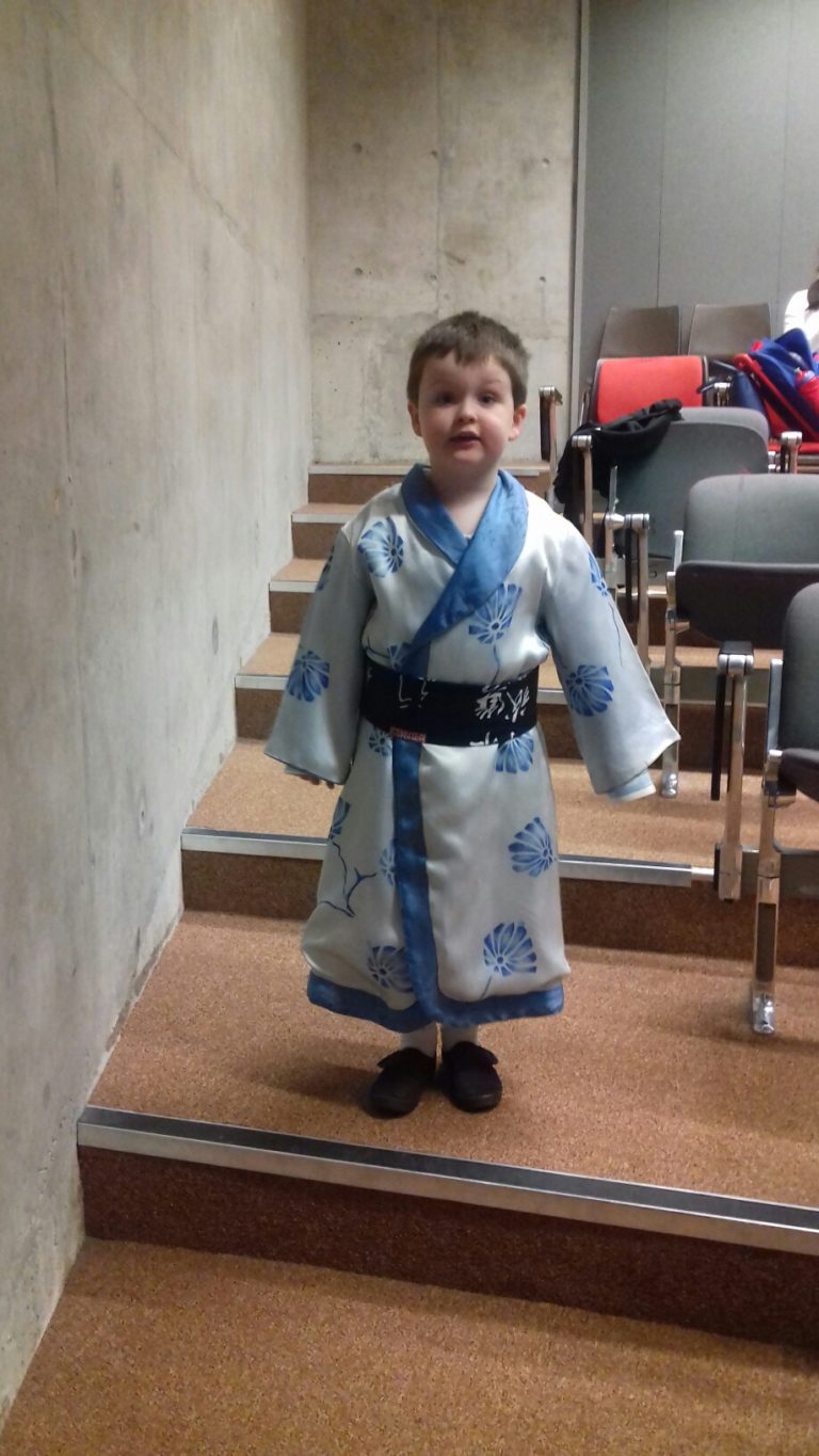 Tot David comes out of his shell in Butterfly