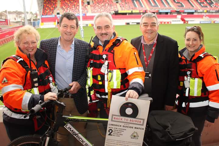 Thomond Park to hold back to the 80’s/90’s night in aid of Limerick Suicide Watch