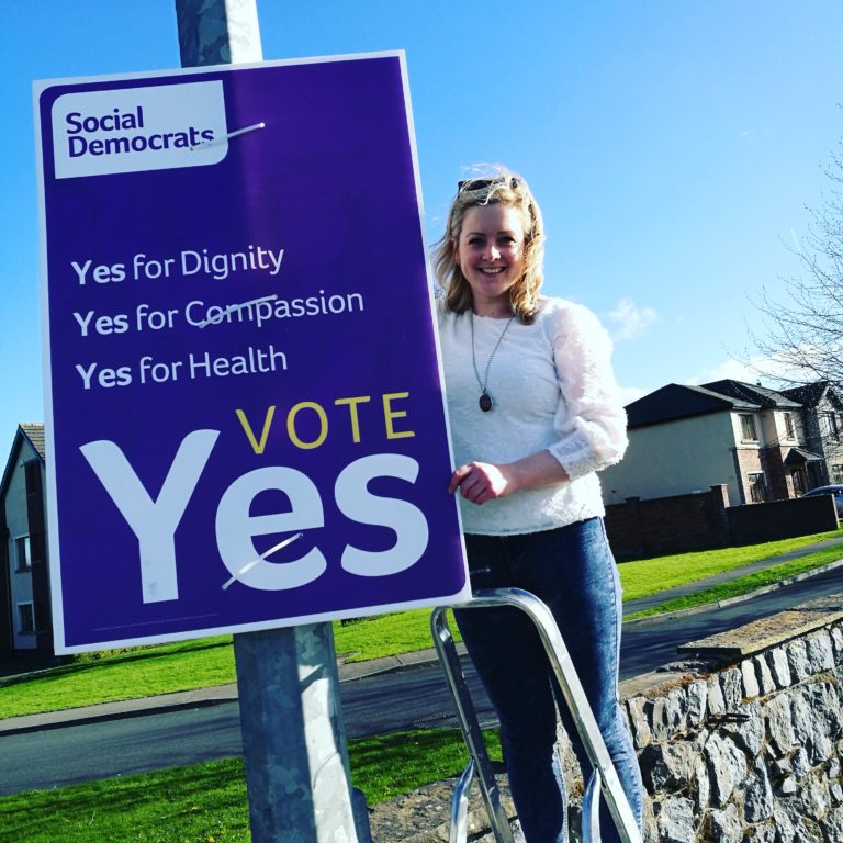 Limerick for Yes encouraging people to register to vote