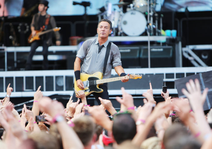 bruce springsteen thomond park limerick ireland music musician guitar