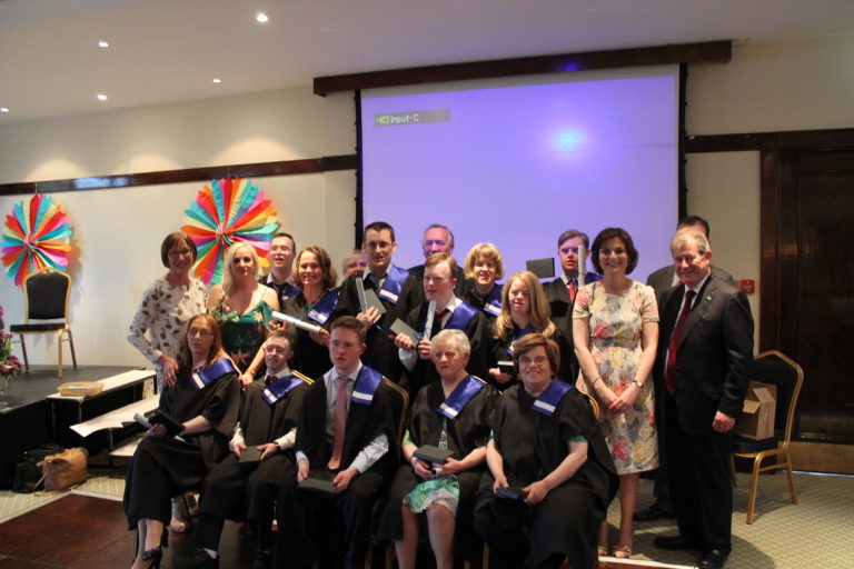 Graduation for participants of two year literacy programme in Limerick
