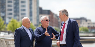 At the CEF Motorways of the Sea seminar on ÔUnderstanding the Opportunities from the EUÕ, hosted at the Savoy Hotel in Limerick by Shannon Foynes Port Company, were from left: Prof Peter Balaz, European coordinator for the Ten - T North Sea-Mediterranean Corridor, Brian Simpson, European coordinator Motorways of the sea and Pat Keating, Chief Executive Officer at Shannon Foynes Port Company. Pic Sean Curtin True Media limerick post news