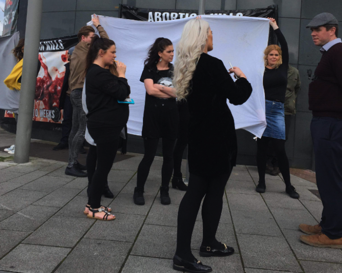 repeal anti-abortion pro-choice limerick ireland business protest politics
