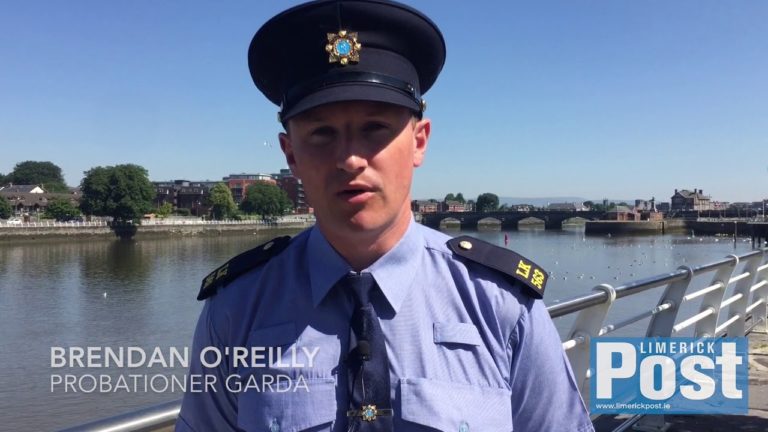 #Watch Probationer Gardaí welcomed to Limerick City