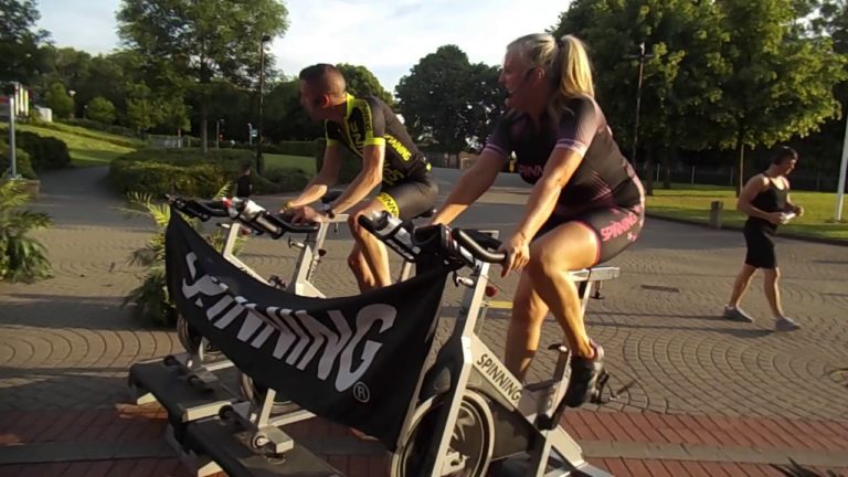 Kevin takes a spin to slow down MS