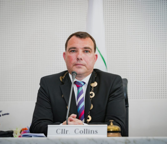 Newly elected Mayor of Limerick City and County James Collins Picture: Keith Wiseman