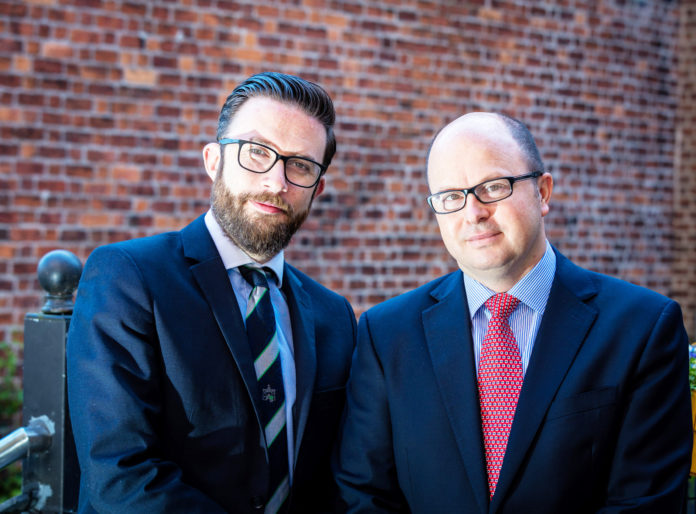 29-6-18 From L to R: Thomas Wallace O'Donnell, Chair and Alec Ga