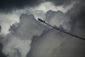 The Irish Air Corp also proved a huge hit with the crowd during its inaugural act at the west Limerick show, with two Casas flying in formation, followed by a spectacular display by the PC9s.  Picture: Sean Curtin True Media.