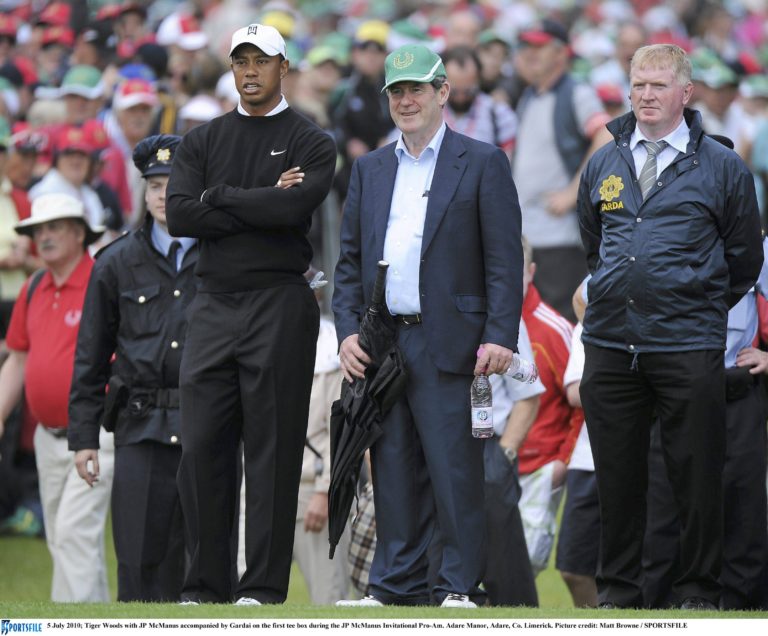 Tiger Woods: “It was a pretty cool result last weekend for JP & Limerick”
