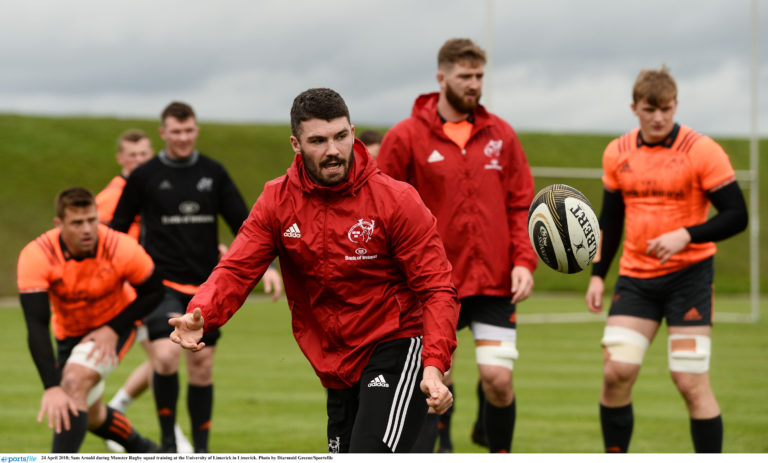 Arnold the only change in Munster team for Glasgow