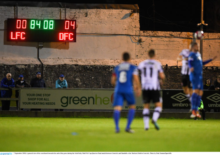Dundalk ease to victory against Limerick FC in the Irish Daily Mail FAI Cup