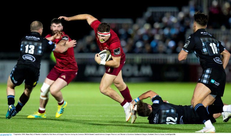 WATCH: Awful first half costs Munster as Glasgow claim Pro14 win