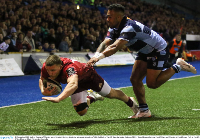 Cardiff Blues v Munster - Guinness PRO14 Round 4