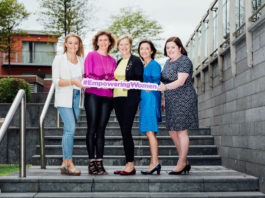 Lorraine Fanneran - La Cucina , Niamh Connolly - CHT Therapist themindgym.ie , Maria Gibbons - CMM2 Perinatal Mental Health UMHL , Annette Cahill - Fundraising Exec Pieta House and Eimear Laffan - Limerick Strand Hotel pictured at the Launch of “Empowering Women” charity fundraiser in aid of Pieta House, Post-Natal Depression Ireland, and Adapt Services at The Strand Hotel, Limerick today. The event will be held on September 16th, in the Strand Hotel. Pic. Brian Arthur fashion news Limerick Post