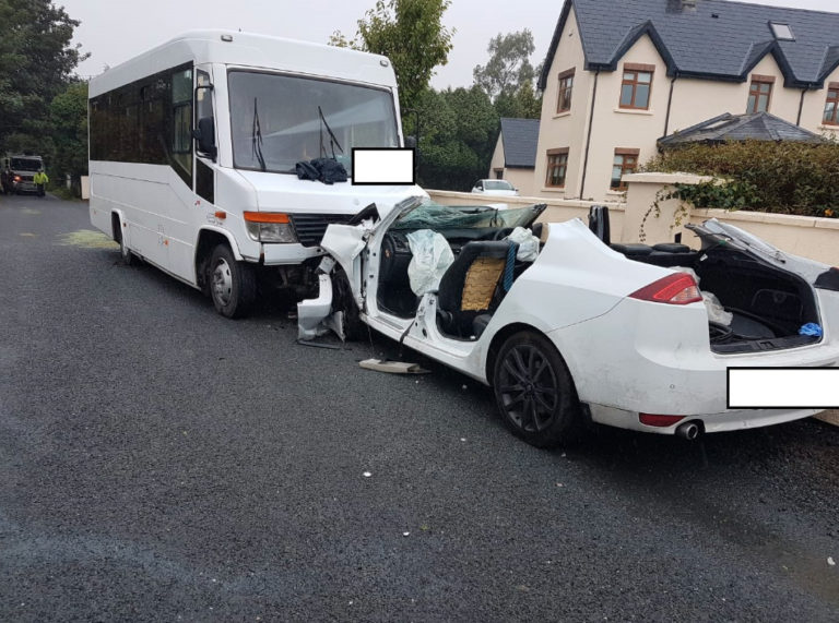 #BREAKING Car and school bus involved in early morning crash