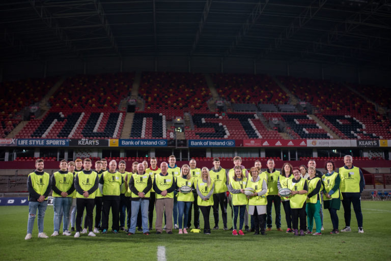Supporters make way for sleepers at Thomond Park