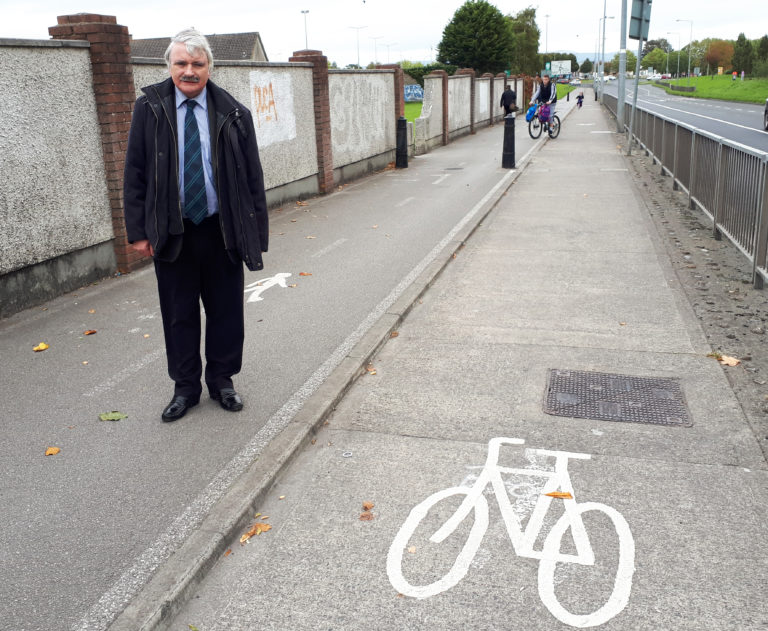 Limerick City and County Council tackles Parkway cycle path hazard