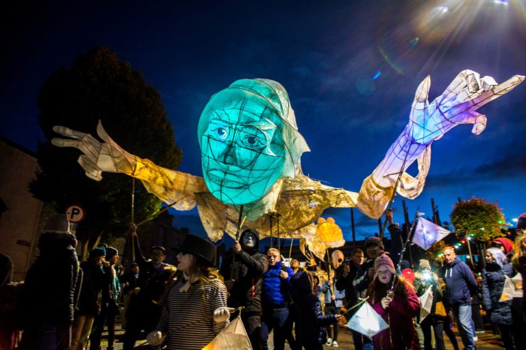 Watch: Lumen Theatre lights up Samhain Festival