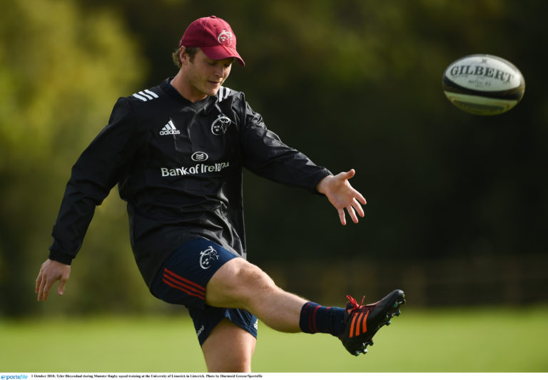 Bleyendaal to captain Munster against the Cheetahs
