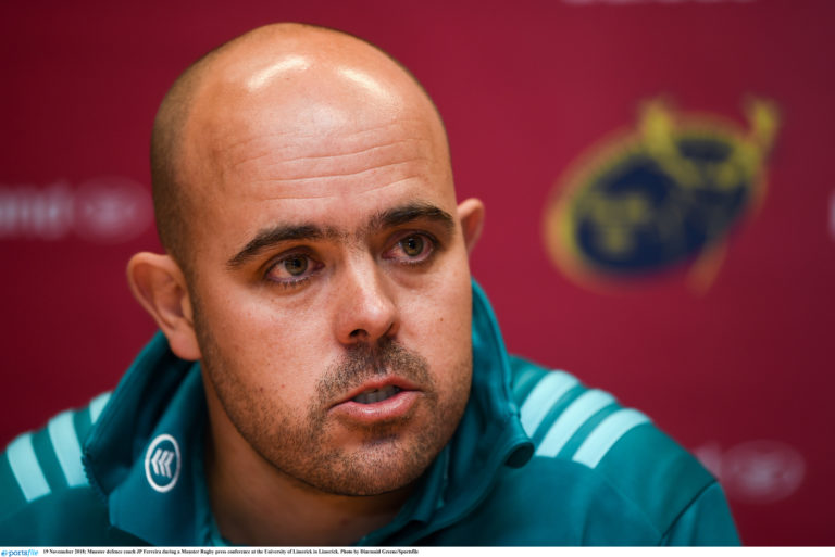 Ferreira pleased with Munster progress this season