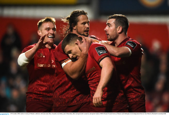 Munster v Edinburgh - Guinness PRO14 Round 10