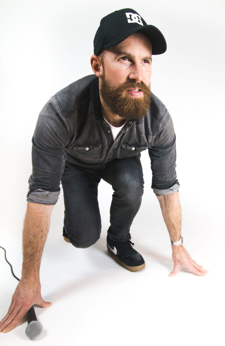 Comedian Damian Clarke is the people’s champion