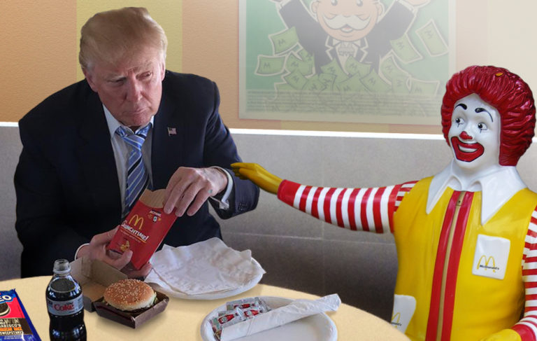 Kevin wants invite for his pal ‘Ronald Trump’