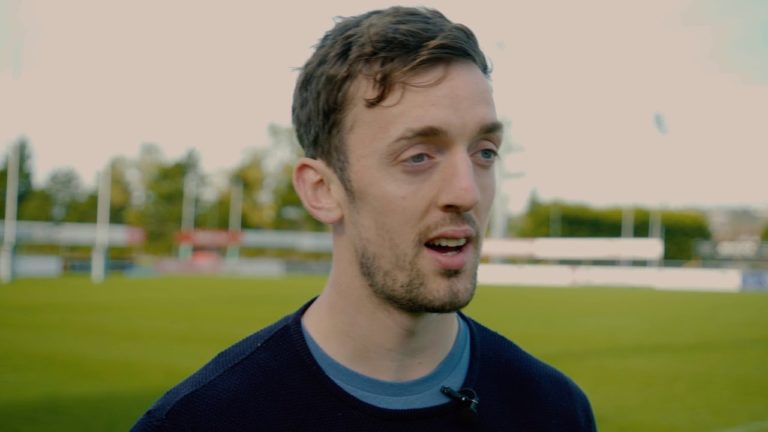WATCH: Darren Sweetnam keen to pursue “life-long dream” with Goodbody Bursary