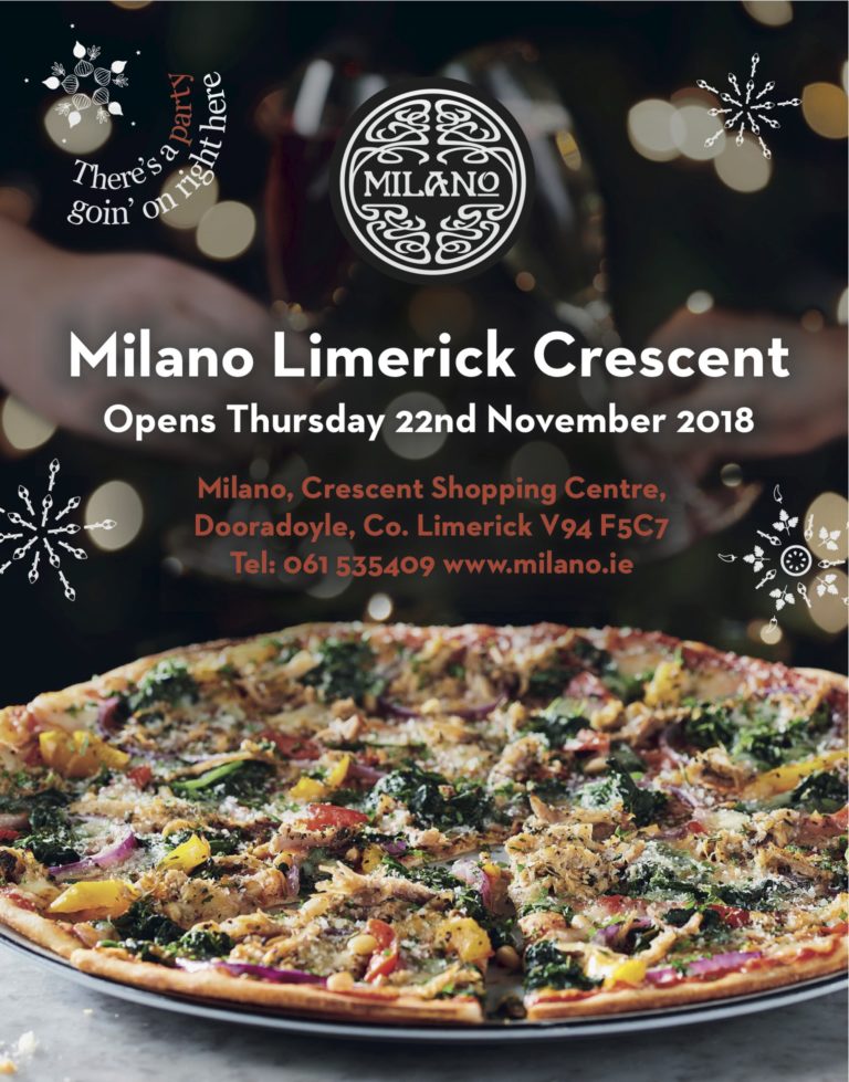 Sponsored: Milano arrives at Crescent Shopping Centre, Limerick