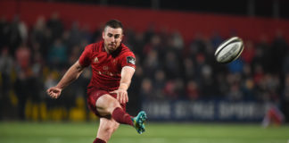 JJ Hanrahan is one of nine players to come through the Munster academy. Photo by Diarmuid Greene/Sportsfile