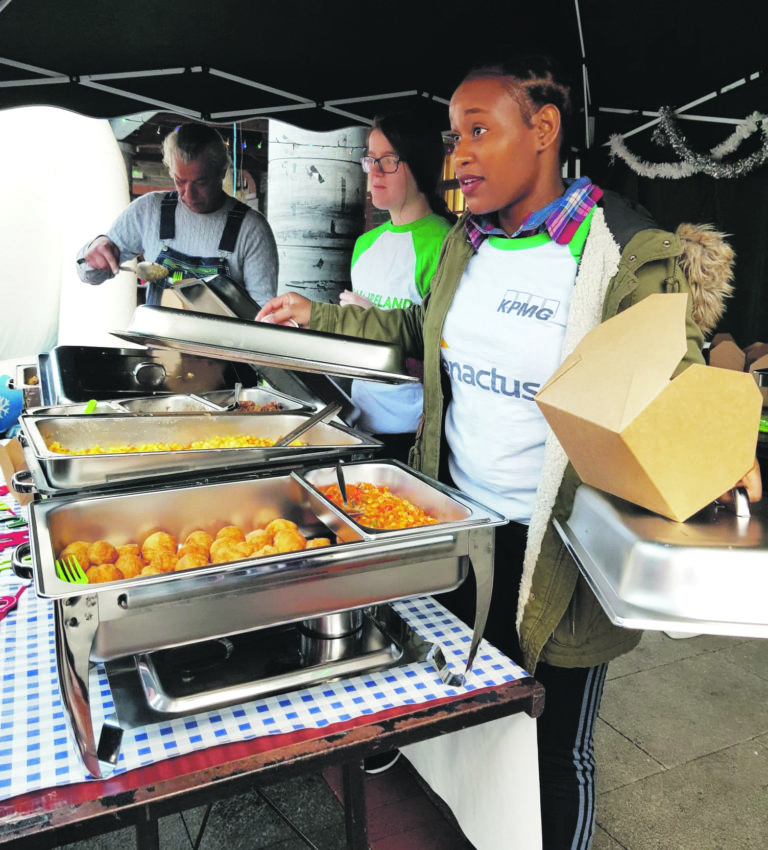 University of Limerick students helping asylum seekers integrate