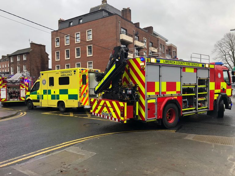 Gardaí attend collision on Mallow Street