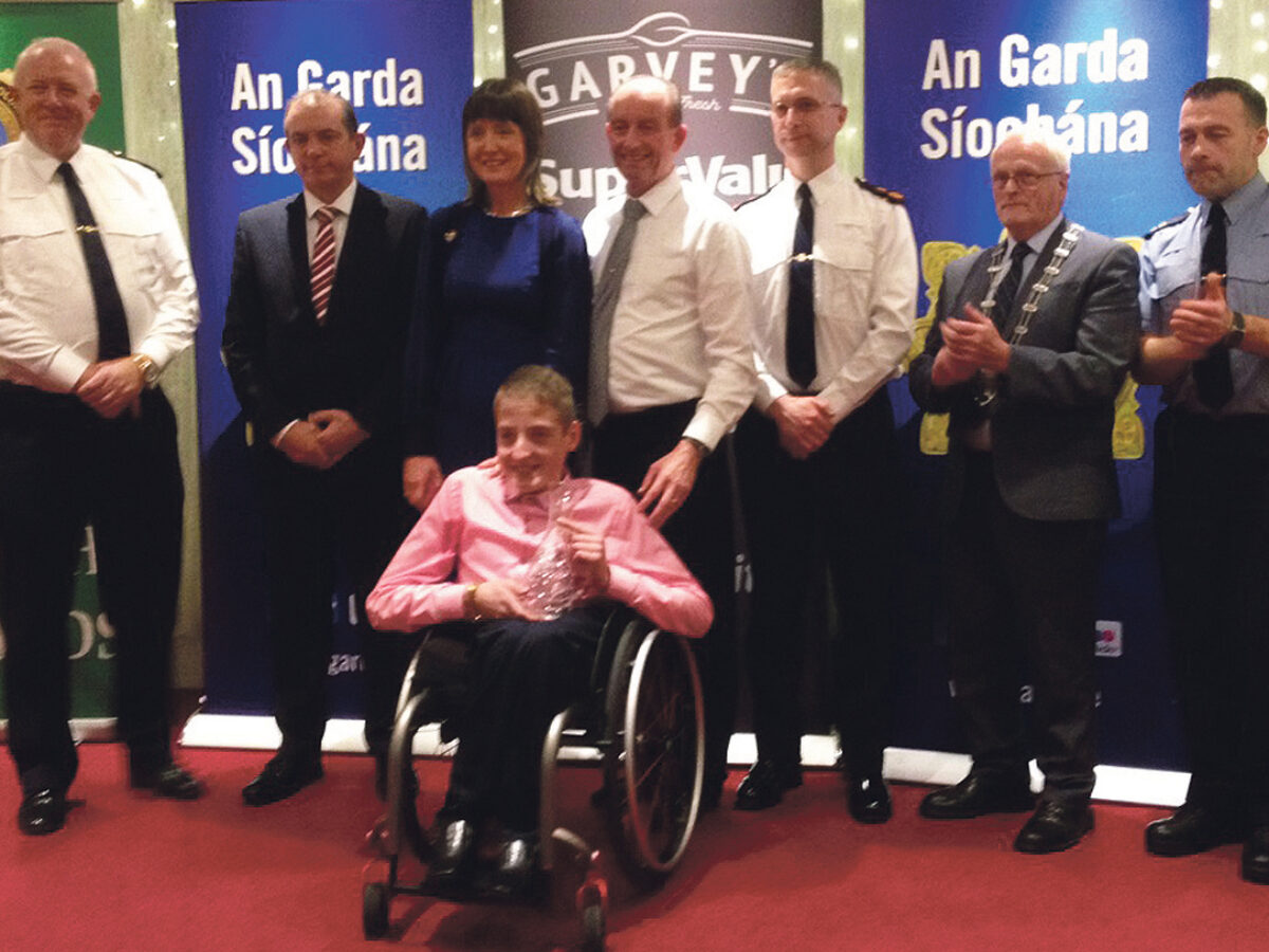 Garda Youth Award for go-getter Sean Byrnes