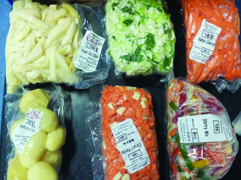 Have your vegetables prepped and packaged for you this Christmas