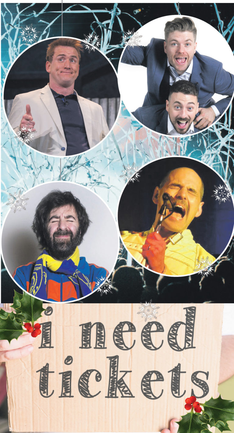 Gig tickets are great for Christmas