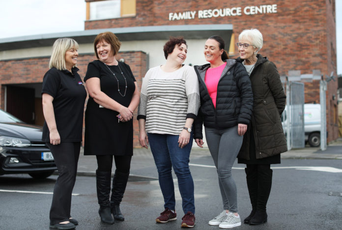 Alison Dore, Mary Mulcahy, Mary Hughes, Jean Blake, Ann Brosnan. JULIEN BEHAL PHOTOGRAPHY.