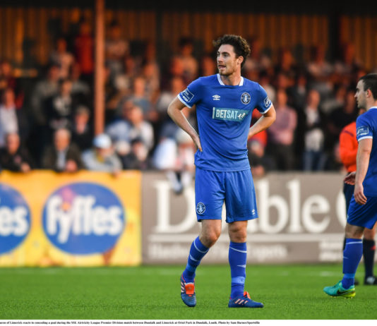 Eoin Wearen of Limerick FC. Photo by Sam Barnes/Sportsfile