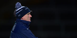 Limerick manager John Kiely during the Co-Op Superstores Munster Hurling League 2019 match between Limerick and Tipperary at the Gaelic Grounds in Limerick. Photo by Matt Browne/Sportsfile