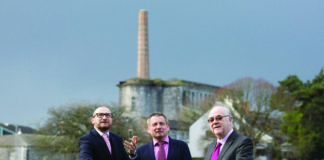 Donnacha Hurley, John Rice and Tony Brazil of the Shannon Conference and Sports Bureau.