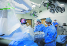 An Operating room in University Hospital Limerick (UHL) Photo: Sean Curtin